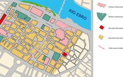 El equipo de Asesores de Zaragoza Esencial realiza la cartografía de su entorno