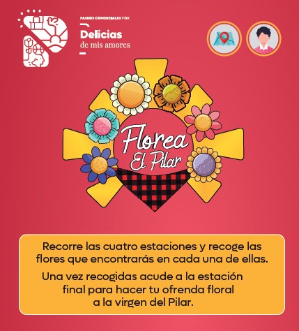 Las Fiestas del Pilar llegan al metaverso de PLAYZGZ con una yincana de flores virtuales